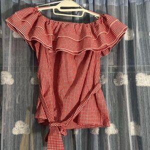 Off the shoulder shirt